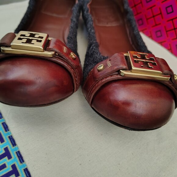 Tory Burch Ballerina Flat Shoe - Picture 4 of 9